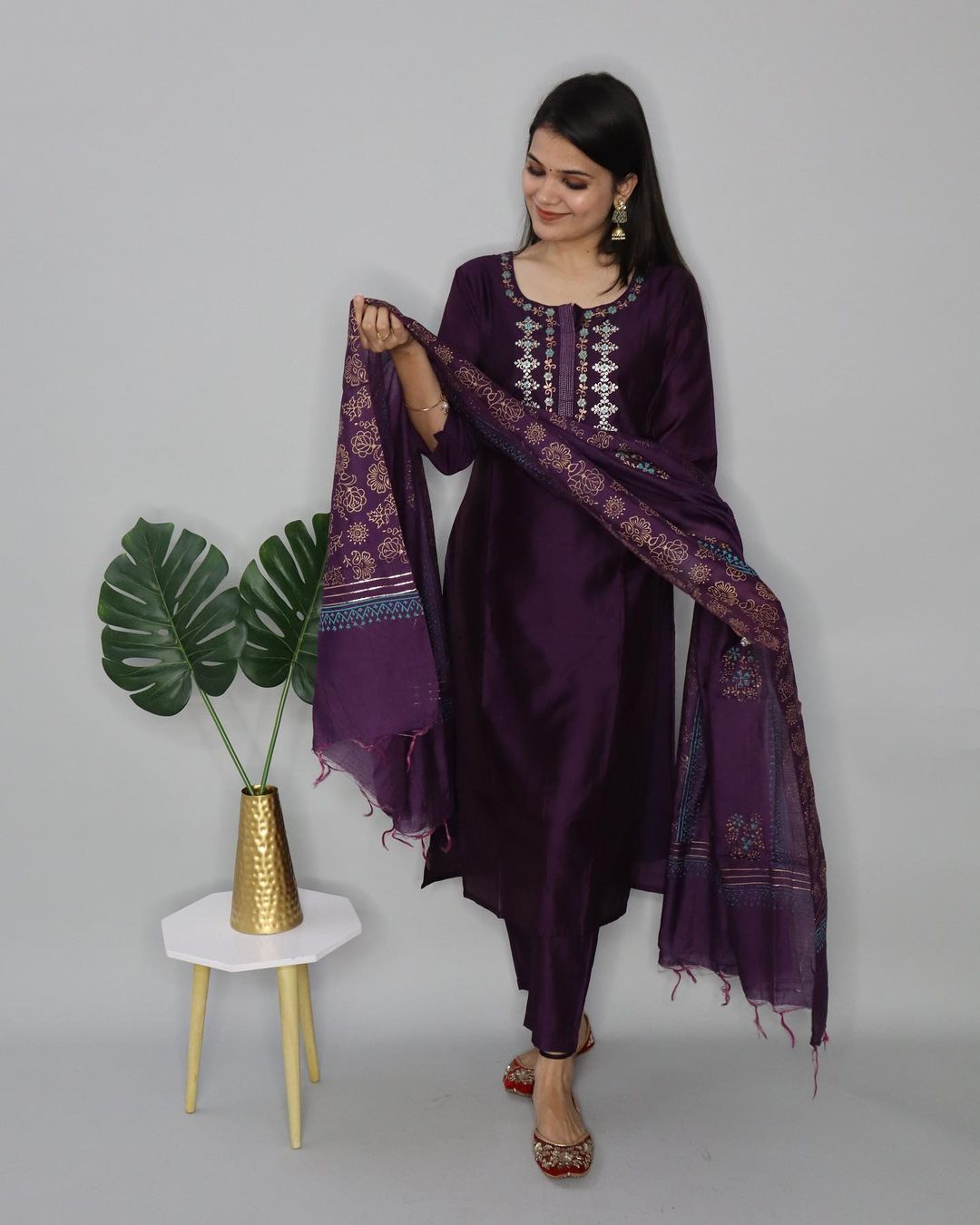 Virat rayon Designer Kurti With Bottom Dupatta Catalog